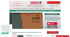 Desktop Screenshot of obrienprinting.com